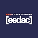 Esdac, École De Design, Arts Appliqués Et Communication logo