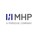Mhp – A Porsche Company logo