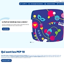 Les Pep 18 logo