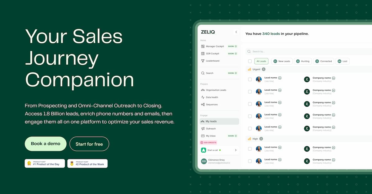 Zeliq - Make Selling Easy